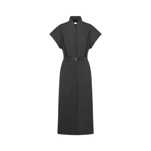 Mid-Length Belted Dress
