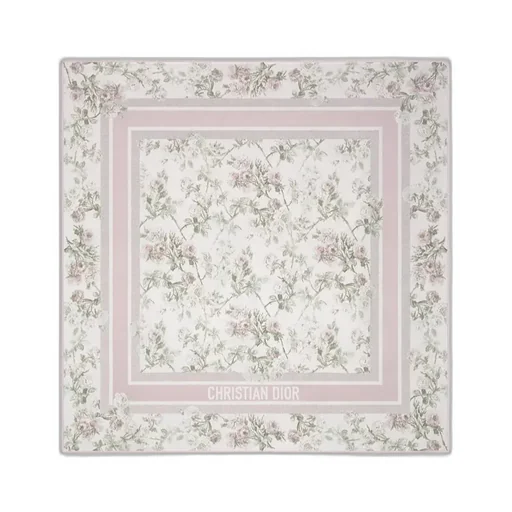 Rosier De Dior 90 Square Scarf