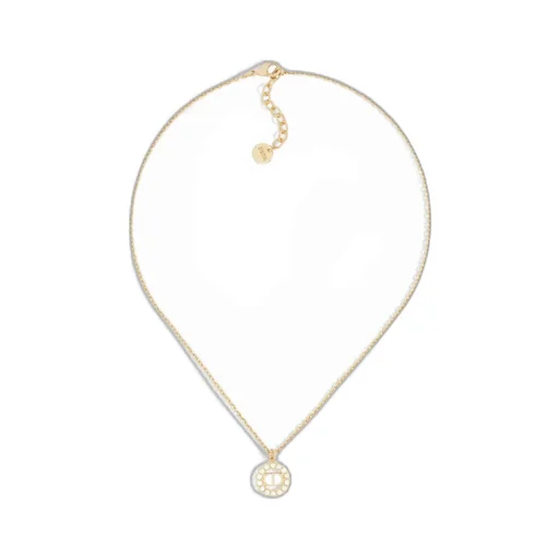 Petit Cd Circle Necklace