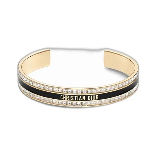 Logo Detailed Embellished Bracelet