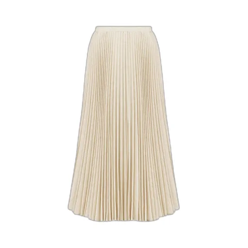 Mid-Length Pleated Skirt