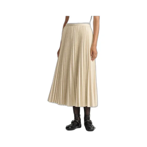 Mid-Length Pleated Skirt
