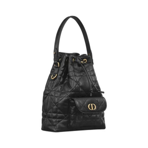 Small Dior Caro Bucket Bag