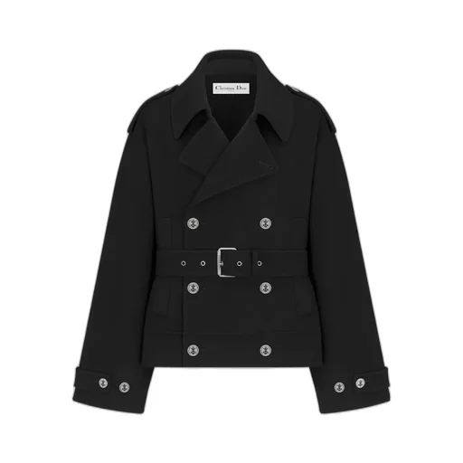 Oversized Double-Breasted Jacket