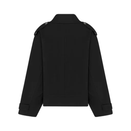 Oversized Double-Breasted Jacket