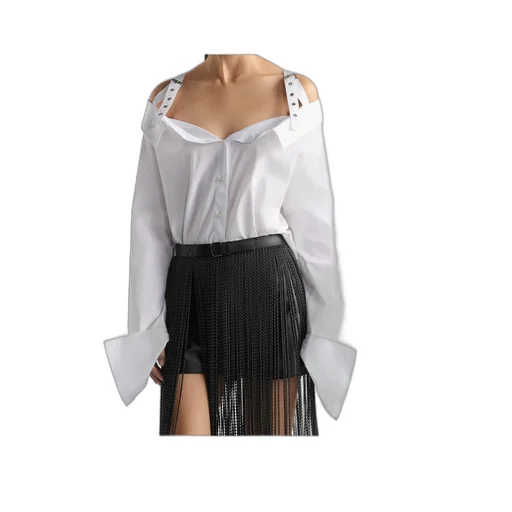 Off-The-Shoulder Shirt