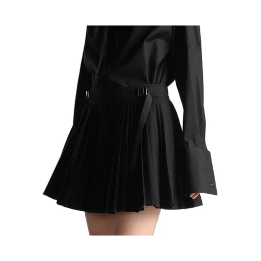 Pleated Miniskirt