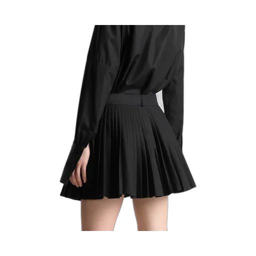 Pleated Miniskirt