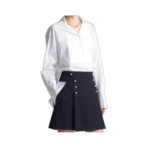Blouse With Sailor Collar