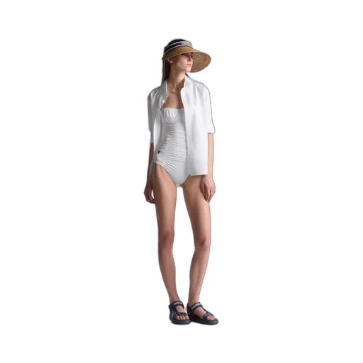 Gathered Detailed One-Piece Swimsuit