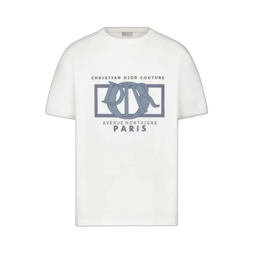 Charm Logo Print Crewneck T-Shirt