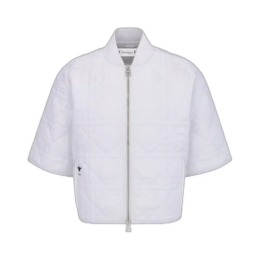Macrocannage Short-Sleeved Peacoat