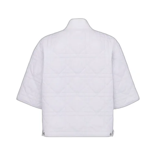 Macrocannage Short-Sleeved Peacoat