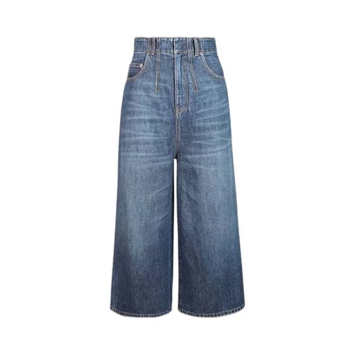 Logo Denim Pants