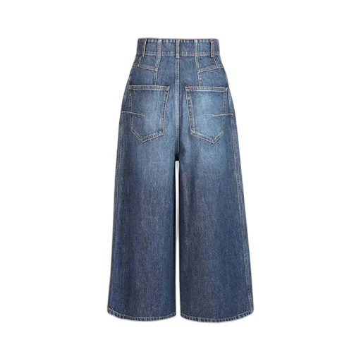 Logo Denim Pants