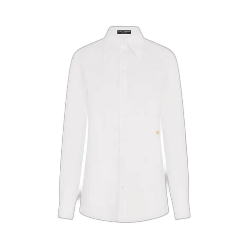 Cotton Poplin Longline Shirt
