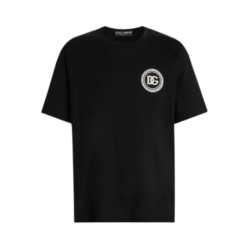 Logo Patch Crewneck T-Shirt
