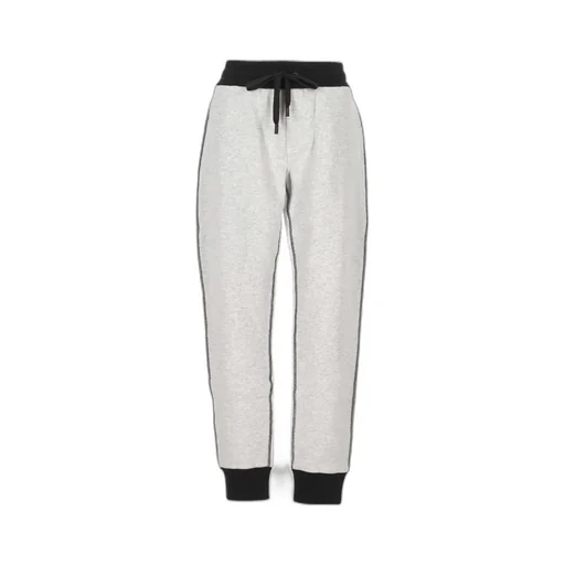 Elastic Drawstring Waist Trousers