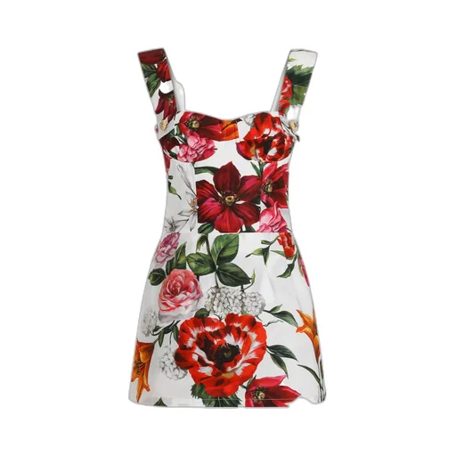 Flower Printed Poplin Top