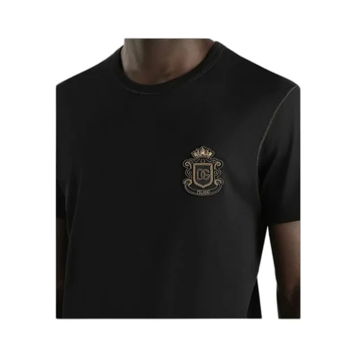 Crest-Appliqué T-Shirt