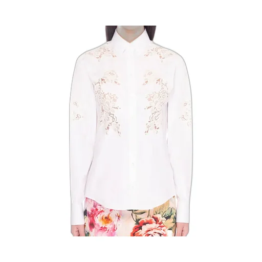 Lace Inserts Shirt