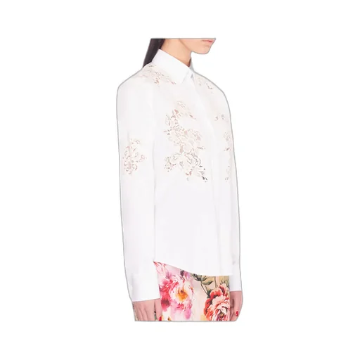 Lace Inserts Shirt