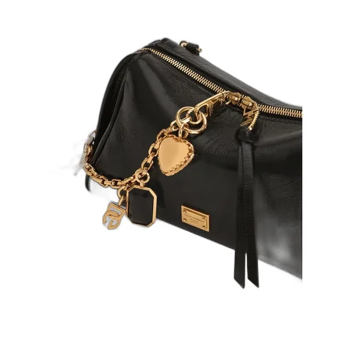 Vittoria Charm Detailed Shoulder Bag