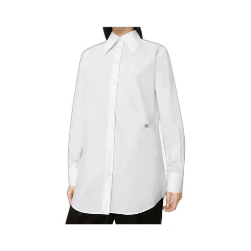 Cotton Poplin Longline Shirt