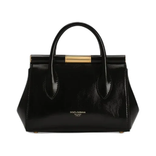 Mini Charm-Detail Tote Bag