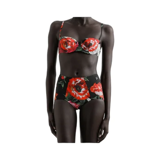 Floral Printed Two-Piece Swimsuit