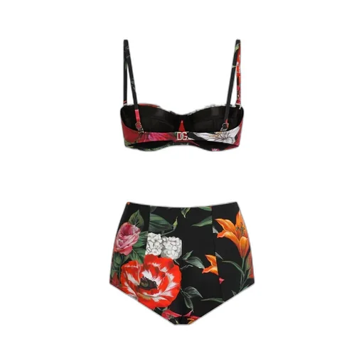 Floral Printed Two-Piece Swimsuit
