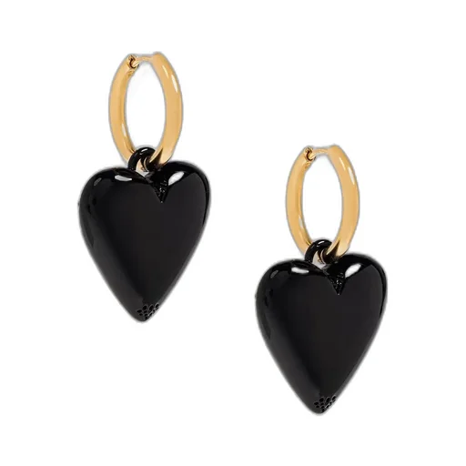 Heart Drop Earrings