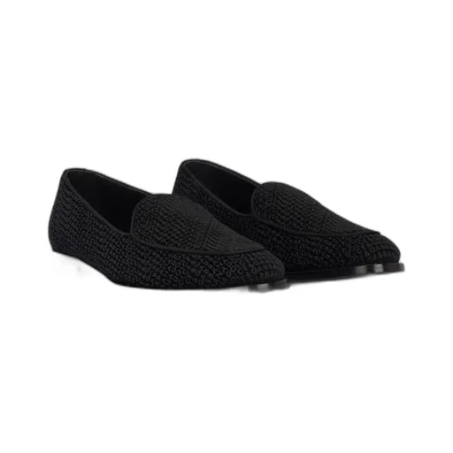 All-Over Logo-Printed Loafers