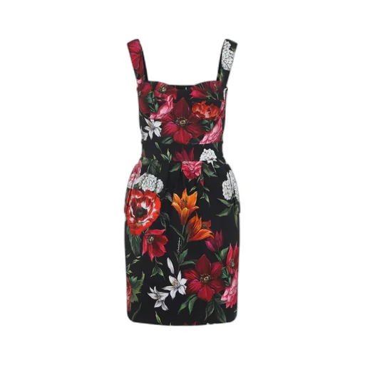 Floral-Print Mini Dress