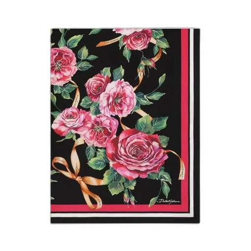 Floral Print Foulard