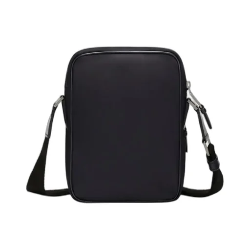 Logo-Printed Zipped Shoulder Bag
