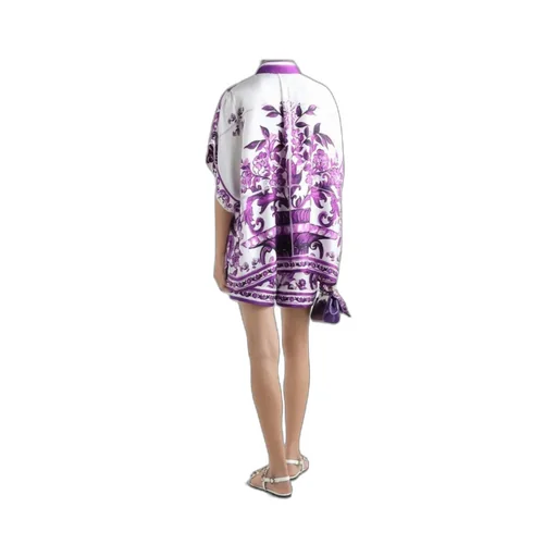 Majolica Printed Twill Shorts