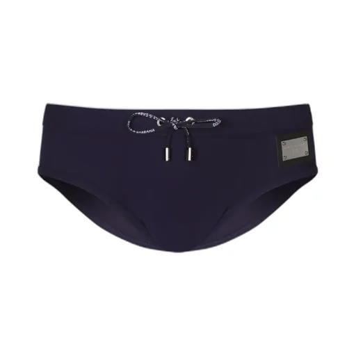 Logo-Patch Drawstring Briefs