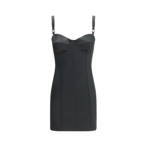 Satin Bustier Mini Dress