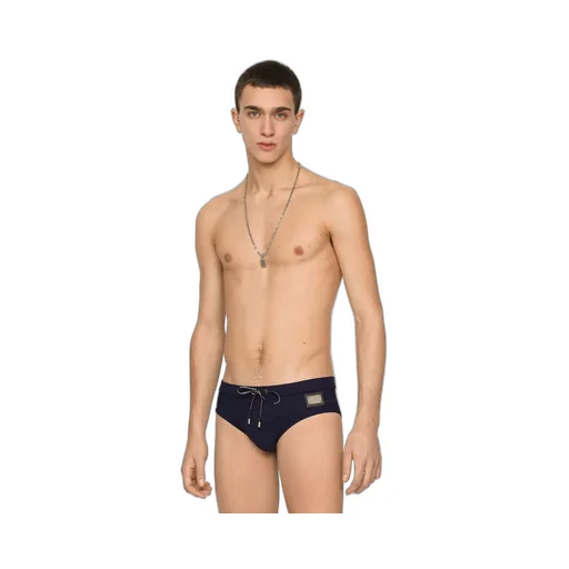 Logo-Patch Drawstring Briefs