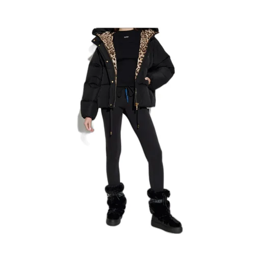 Logo Plaque Down Jacket