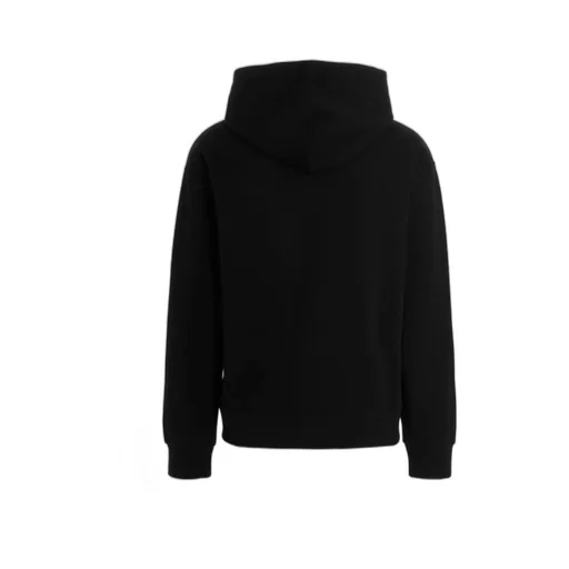 Logo Embroidered Drawstring Hoodie
