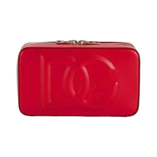 Logo-Embossed Small Camera Bag
