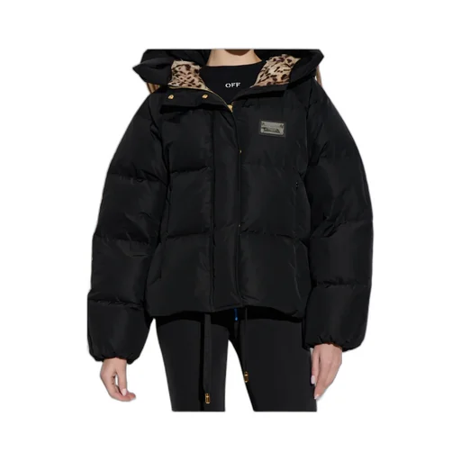 Logo Plaque Down Jacket