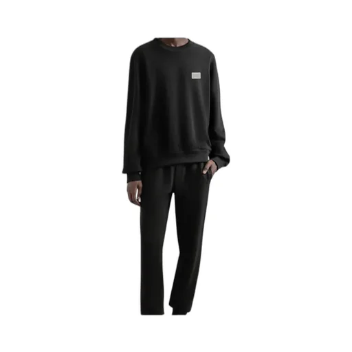 Logo Plaque Sweatshirt