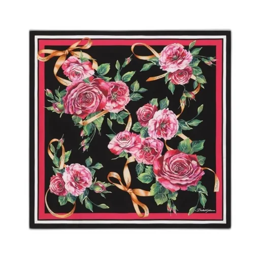 Floral Print Foulard