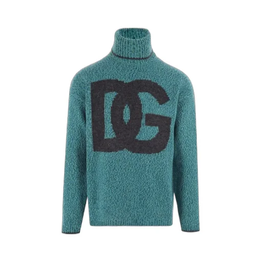 Roll-Neck Knitted Jumper