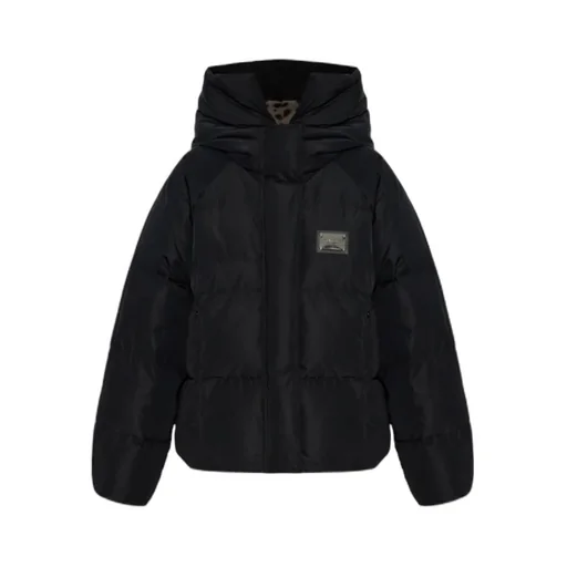 Logo Plaque Down Jacket