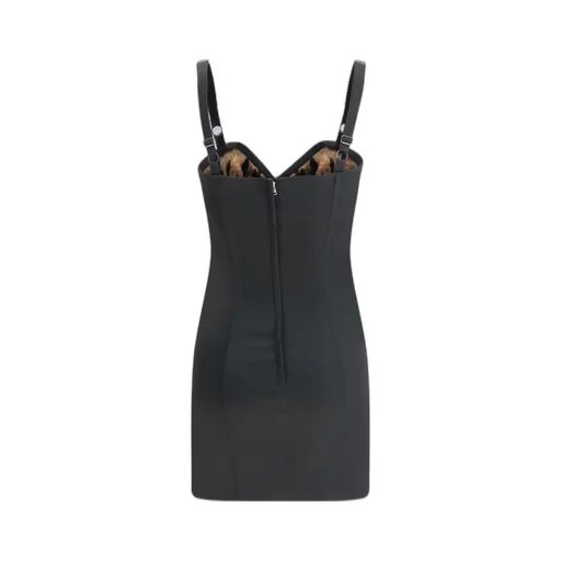 Satin Bustier Mini Dress