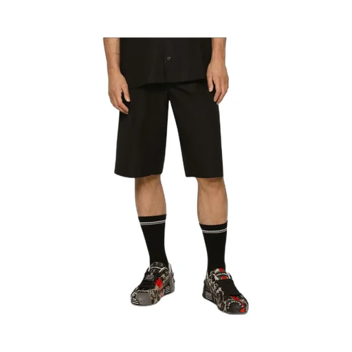Knee-Length Drawstring Shorts